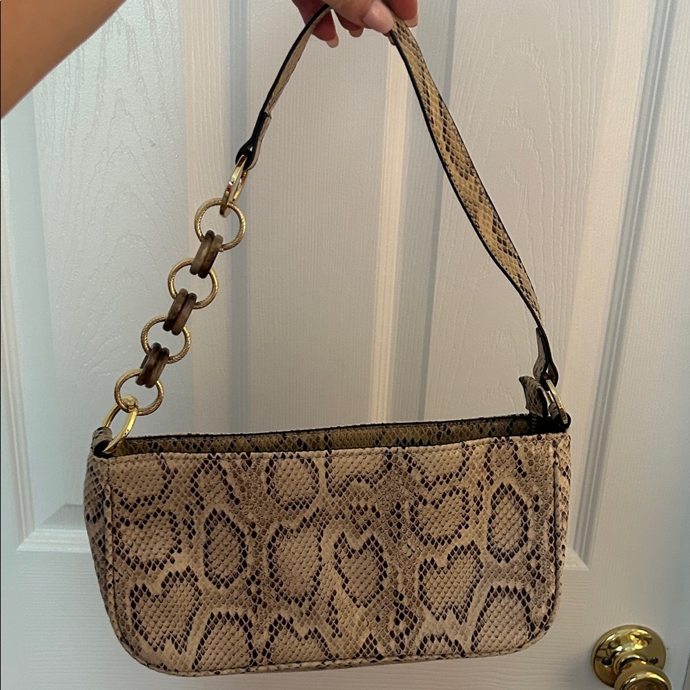 Top Shop Snakeskin Purse
